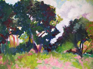 Un paisaje veraniego lleno de vida de Maxine Shore