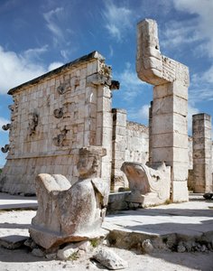 Entrada del templo de los guerreros, 750-1200