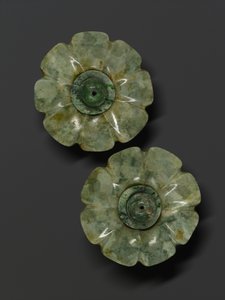 Par de adornos para orejas de Mayan Mayan