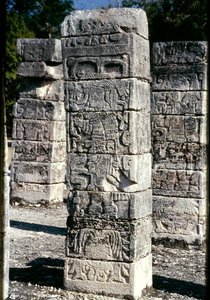 Escultura de piedra de Mayan Mayan