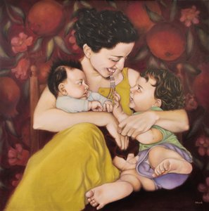 Nane, 2022 (óleo sobre lienzo) de Maylee Christie