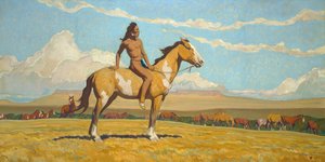 El niño poni de Maynard Dixon