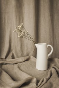 Bodegón floral minimalista de Mayra Pama