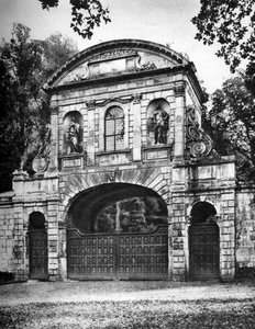 Temple Bar, Theobalds Park, cerca de Cheshunt, Hertfordshire, 1926-1927 de McLeish