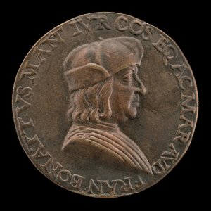 Francesco Bonatti, abogado mantuano [anverso], c. 1510 de Mea