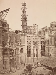 Restauración de Sainte Chapelle de Mederic Mieusement