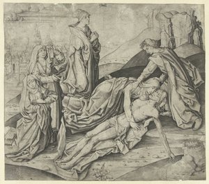 La lamentación de Cristo La lamentación de Cristo de Meester IAM van Zwoll
