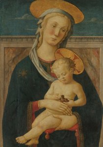 La Virgen y el Niño de Meester van San Miniato (attributed to)