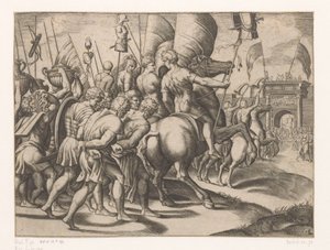 Triomf van Scipio de Meester van de Dobbelsteen