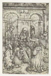 Adoración de los Reyes de Meester van het Amsterdamse Kabinet