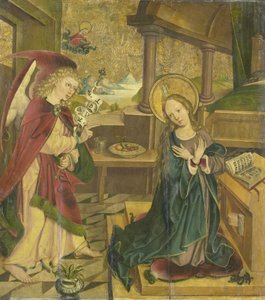 Anunciación a la Virgen de Meester van het Salemer Altaar