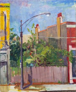 Edén en Grand Avenue, 2007 (óleo sobre lienzo)