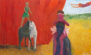 Tres, dos, uno, 2019 (óleo sobre lienzo)
