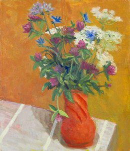 Flores silvestres, 2017 (óleo sobre lienzo)