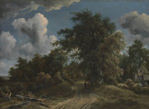 Camino del Bosque, ca. 1670 de Meindert Hobbema