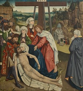 Lamento de Cristo de Meister des Schottenaltars