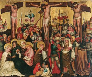 Crucifixión de Cristo de Meister von Laufen