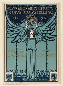 Gran exposición de arte de Berlín de Melchior Lechter