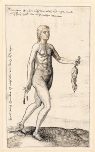 Una mujer de Gambia, 1583 de Melchior Lorck