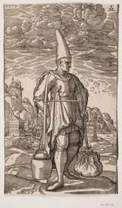 El cocinero de los jenízaros de Melchior Lorck
