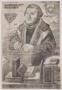 Martín Lutero de Melchior Lorck