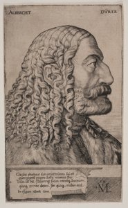 Retrato de Albrecht Dürer de Melchior Lorck
