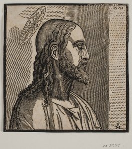 Retrato de Cristo de Melchior Lorck