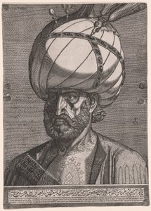 Retrato de Ismail, embajador del sha persa Tahmasp I de Melchior Lorck