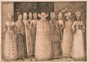 Diez mujeres de Stralsund de Melchior Lorck