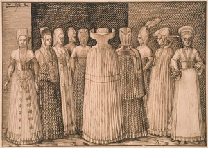 Diez mujeres de Stralsund de Melchior Lorck
