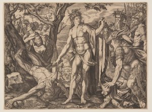 Apolo y Marsias/Juicio de Midas