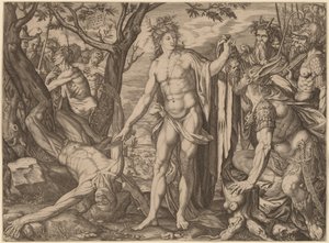 Apolo y Marsias