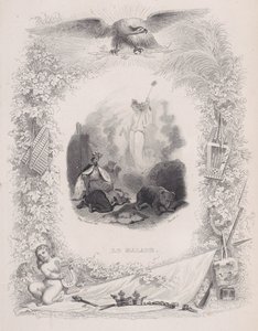 El enfermo, de Las canciones de Béranger de Melchior Peronard