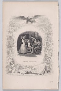 El buen anciano de Las canciones de Béranger, 1829 de Melchior Peronard