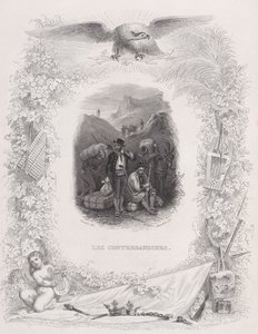Los contrabandistas, de Las canciones de Béranger, 1829 de Melchior Peronard