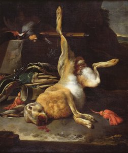 Liebre de Melchior de Hondecoeter