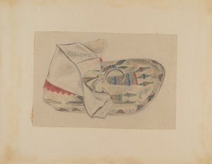 Mocasín con cuentas