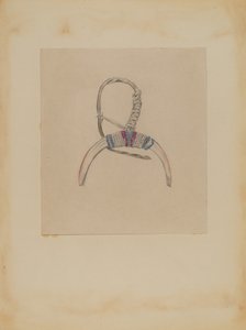 Hueso y abalorios de Melita Hofmann