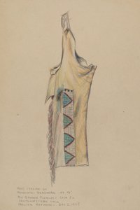 Polaina de Piel de Venado con Abalorios de Melita Hofmann
