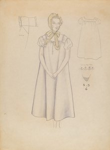Camisón y gorro de Melita Hofmann