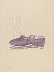 Zapatilla, c. 1936 de Melita Hofmann