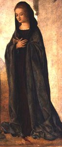 La Virgen Anunciada de Melozzo da Forli
