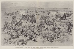 La emboscada bóer en Koorn Spruit, la acción heroica de la Artillería Real a Caballo salva la situación de Melton Prior