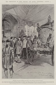 La Coronación del Rey Eduardo y la Reina Alejandra, 9 de agosto de Melton Prior