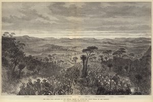 La Guerra Zulú, Avance de las Tropas Británicas sobre Ulundi, el Kraal del Rey en la Distancia