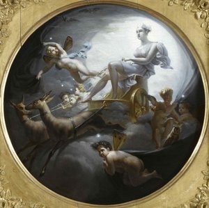 Diana en su carro, 1821