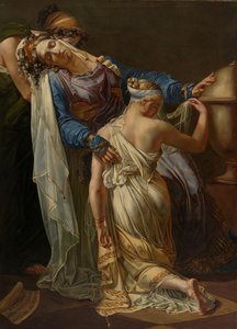 Hécuba y Políxena, después de 1814 de Merry Joseph Blondel