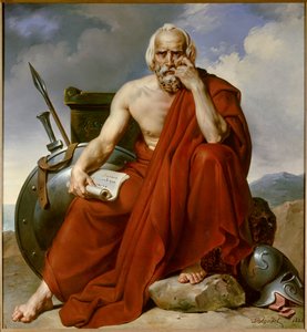 Retrato de Licurgo, legislador de Esparta