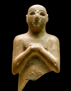 Arte de Mesopotamia: estatua de lugaldalu (orante)