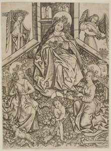 María con el Niño Jesús, Santa Margarita y Santa Catalina de Mester ES